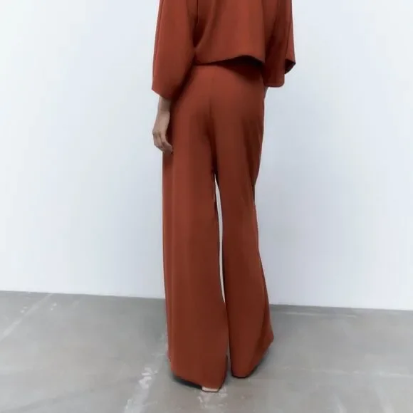 Zara Wide Leg Palazzo Pants - Picture 11 of 11